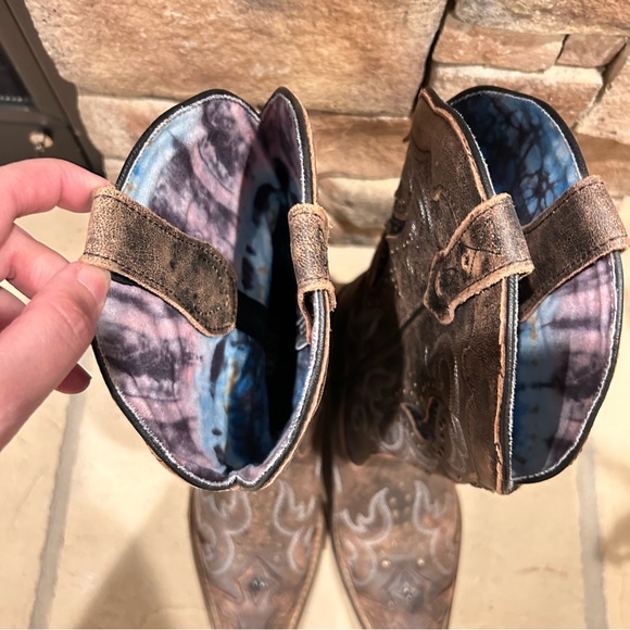 LAREDO Lucretia Women’s Studded Western Boots- Snip Toe Size 8.5 - Picture 5 of 14